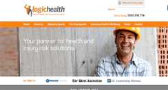 Desktop Screenshot of logichealth.com.au